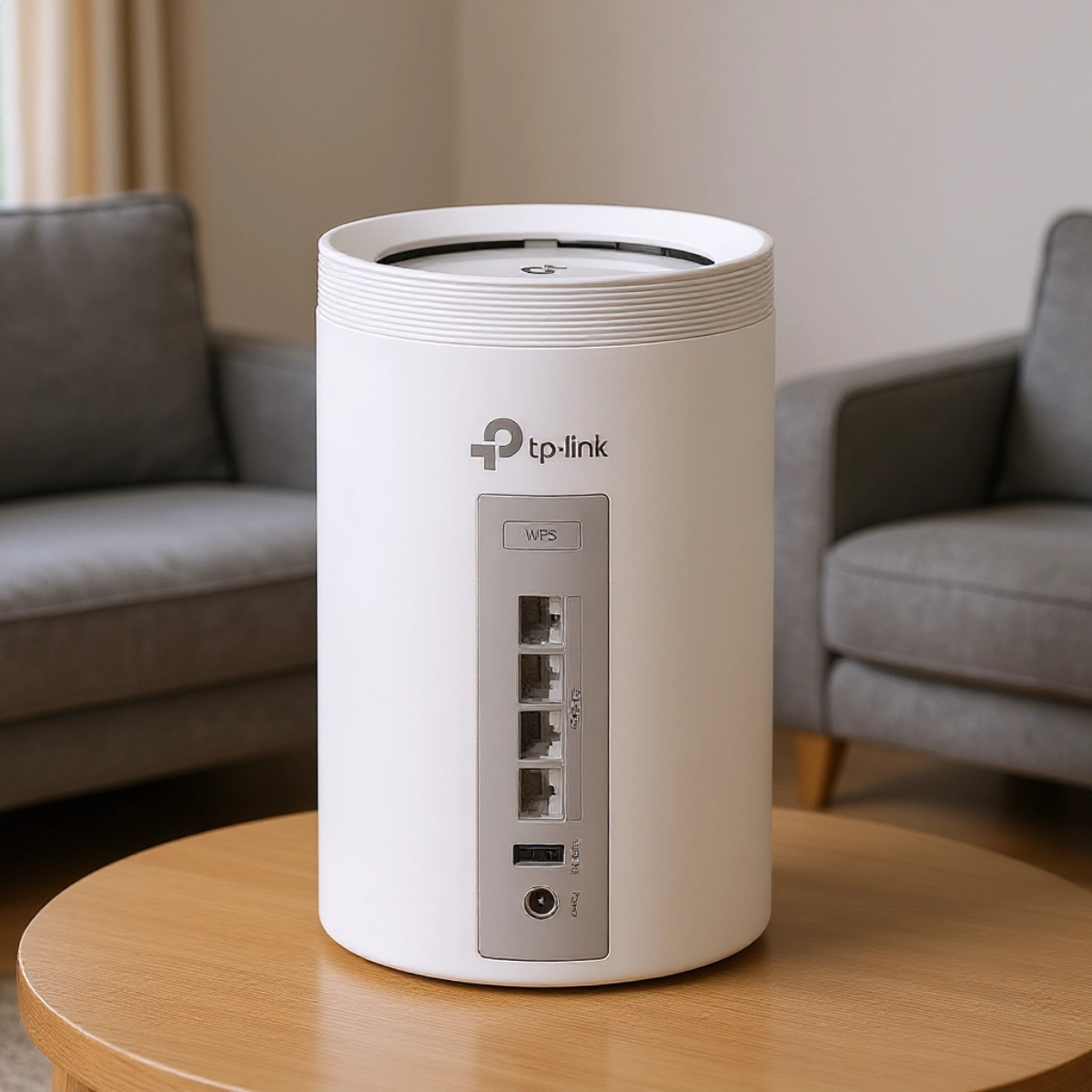 ROTEADOR WIRELESS MESH DECO BE65 WI-FI 7 GIGABIT TRI-BAND BE11000 TP-LINK