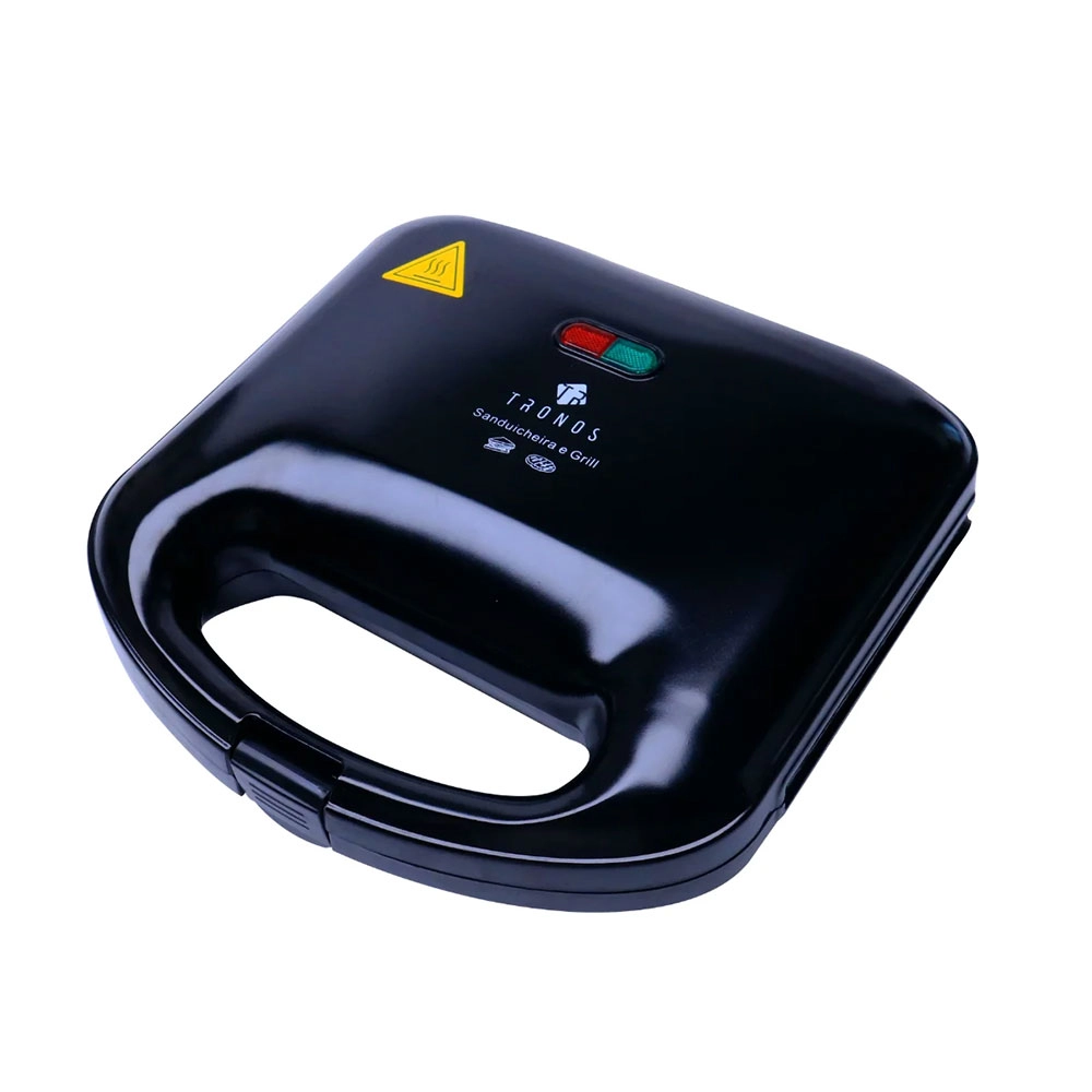 SANDUICHEIRA E GRILL TRONOS DUPLA CHAPA ANTIADERENTE 220V SANDUICHEIRA E GRILL TRONOS DUPLA CHAPA ANTIADERENTE 220V
