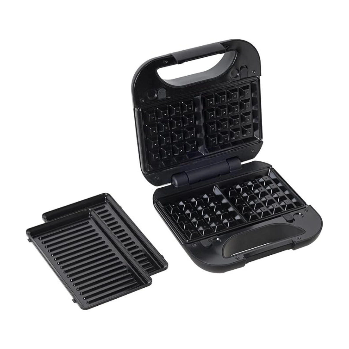 SANDUICHEIRA GRILL E WAFFLE 2 EM 1 750W GW750 127V BLACK+DECKER