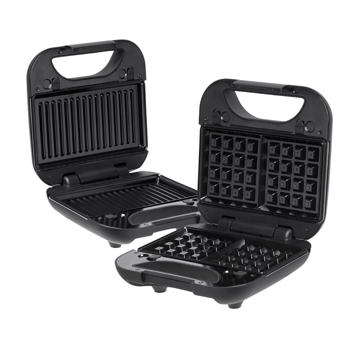 SANDUICHEIRA GRILL E WAFFLE 2 EM 1 750W GW750 127V BLACK+DECKER