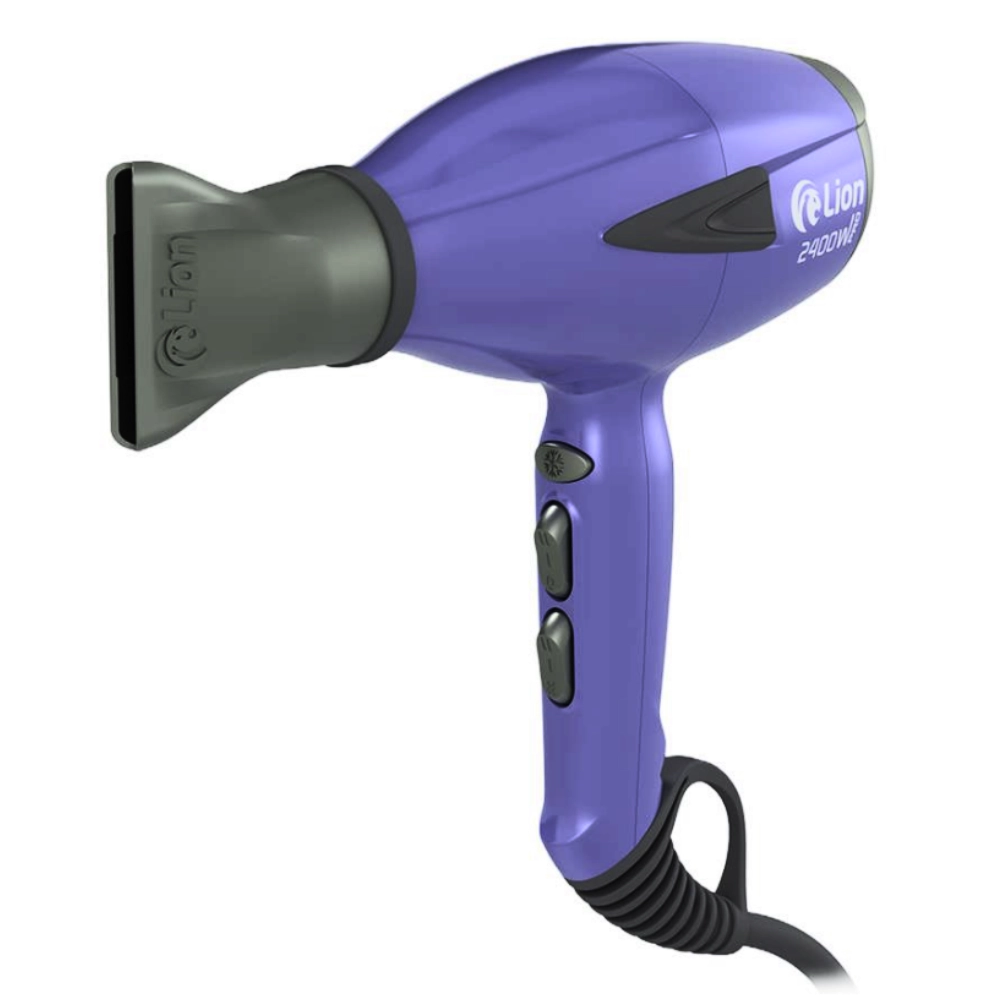 Secador de Cabelo Lion Pro 2400W ? Violeta | 127V