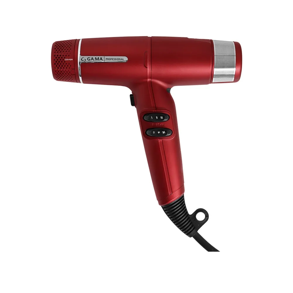 SECADOR DE CABELO PROFISSIONAL GAMA IQ LITE RED 1600W 127V SECADOR DE CABELO PROFISSIONAL GAMA IQ LITE RED 1600W 127V