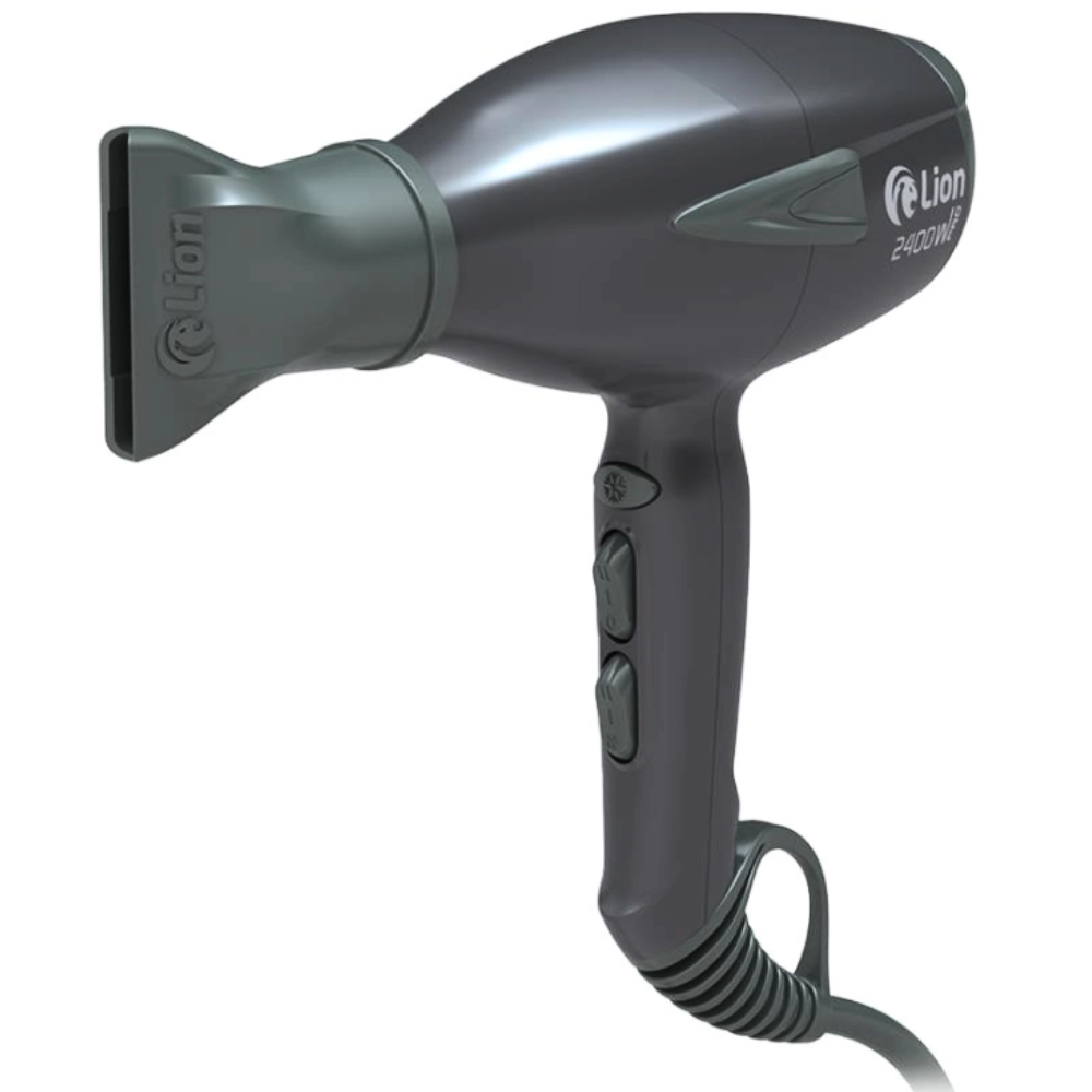 Secador de Cabelo Profissional Lion 2400W 220V Íons Tourmaline Jato Frio Leve Potente Secador de Cabelo Profissional Lion 2400W 220V Íons Tourmaline Jato Frio Leve Potente