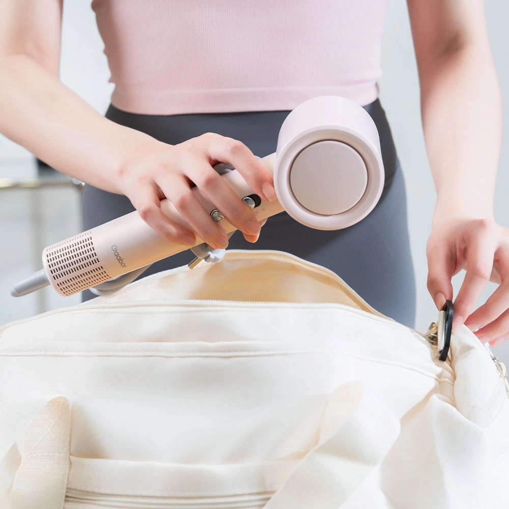 Secador De Cabelo Supersonic Gaabor 110.000 Rpm Profissional - 127V Rosa