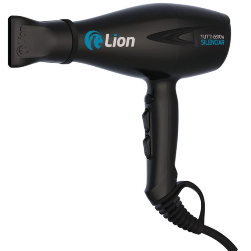 Secador De Cabelo Tutti Silenciar 2200W 220V Profissional Lion Secador De Cabelo Tutti Silenciar 2200W 220V Profissional Lion