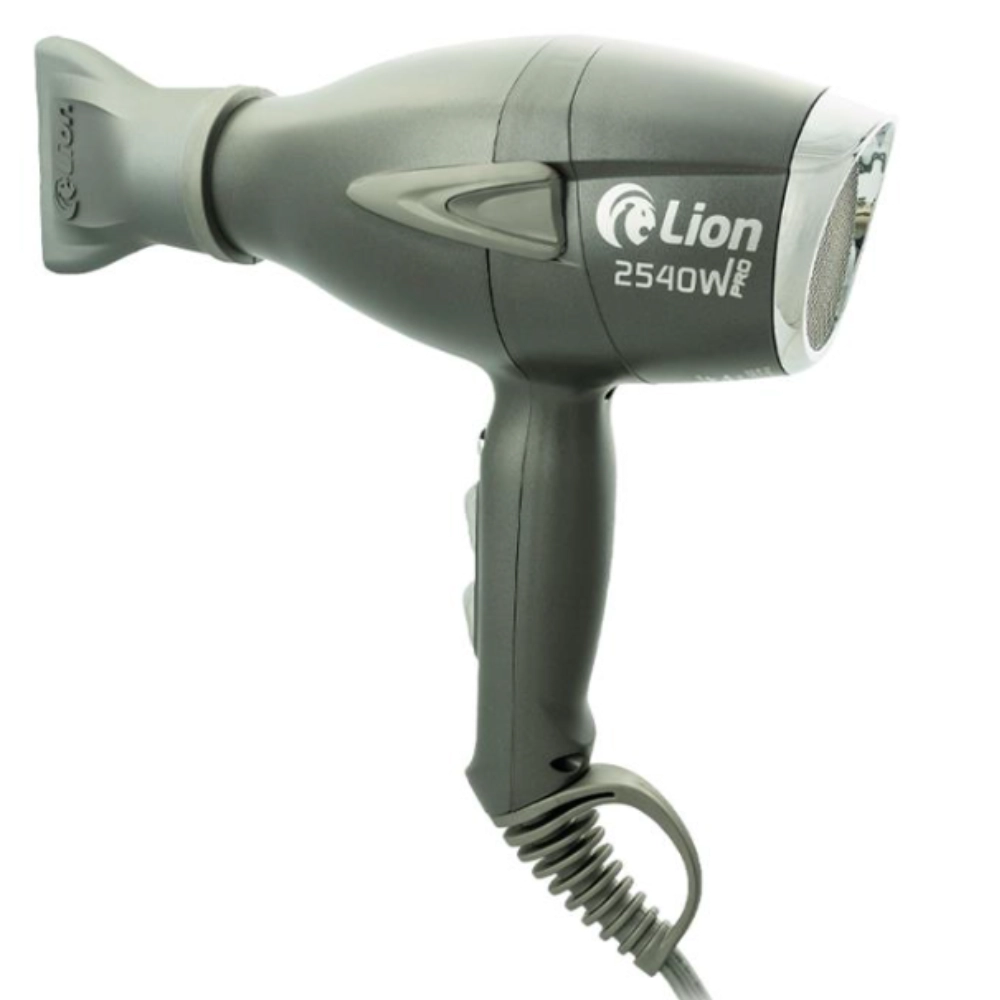 Secador Profissional Lion 2540W Pro 220V | Leve, Potente e Silencioso - Cinza Chumbo Secador Profissional Lion 2540W Pro 220V | Leve, Potente e Silencioso - Cinza Chumbo