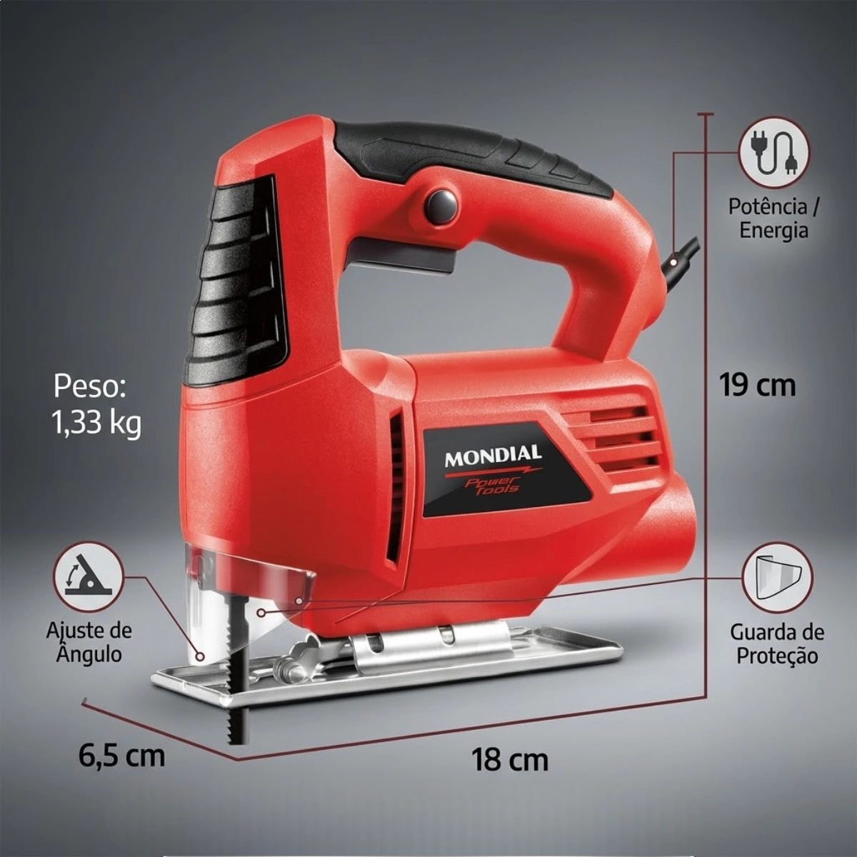 SERRA TICO TICO MONDIAL FST-03 POWER TOOLS 4 ÂNGULOS 127V SERRA TICO TICO MONDIAL FST-03 POWER TOOLS 4 ÂNGULOS 127V