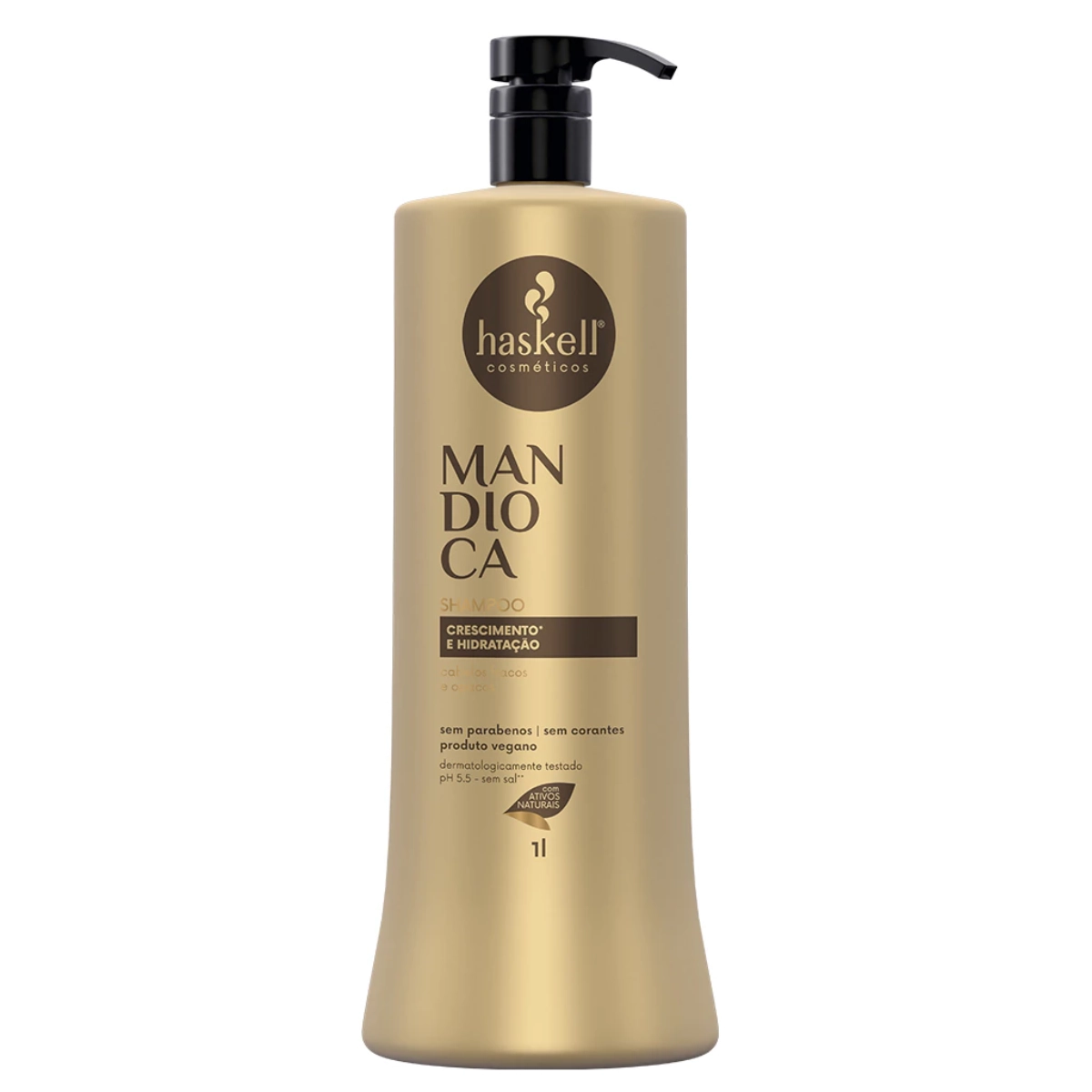 SHAMPOO CAPILAR MANDIOCA 1L HASKELL