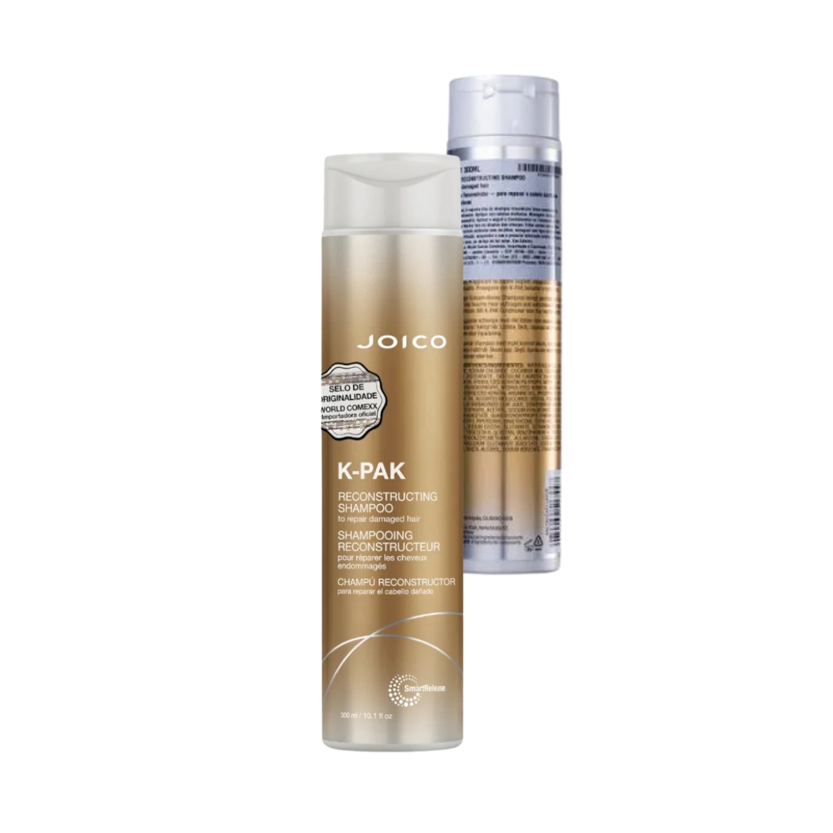 SHAMPOO CAPILAR PARA CABELOS DANIFICADOS JOICO K-PAK 300 ML