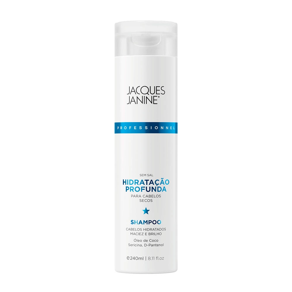 SHAMPOO HIDRATAÇÃO PROFUNDA JACQUES JANINE 240ML