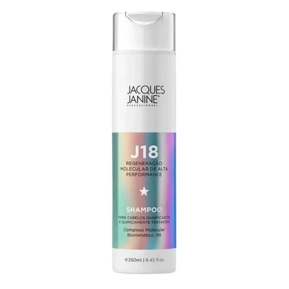SHAMPOO REGENERAÇÃO MOLECULAR JACQUES JANINE J18 250ML SHAMPOO REGENERAÇÃO MOLECULAR JACQUES JANINE J18 250ML