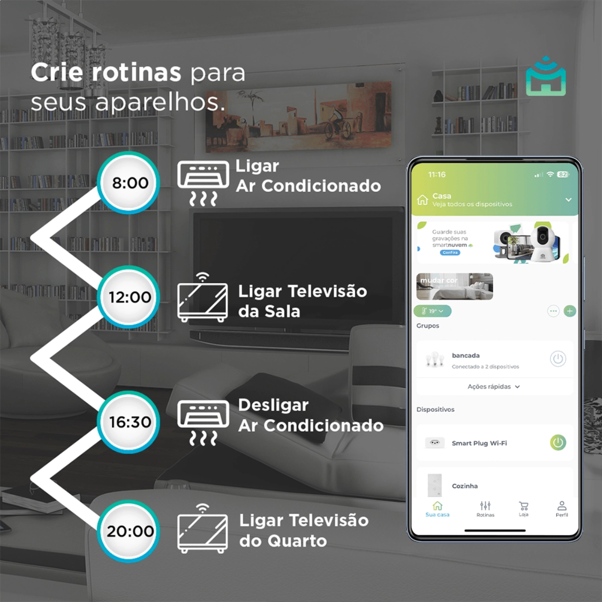 Smart Controle Universal Inteligente Sh Positivo