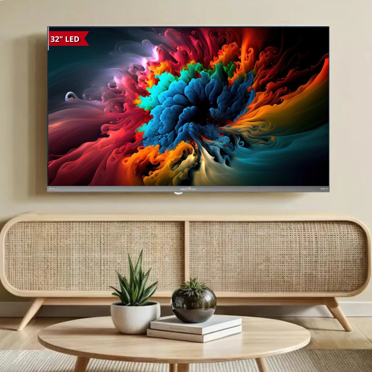 SMART TV HD LED BRITÂNIA 32 POLEGADAS DOLBY AUDIO ROKU