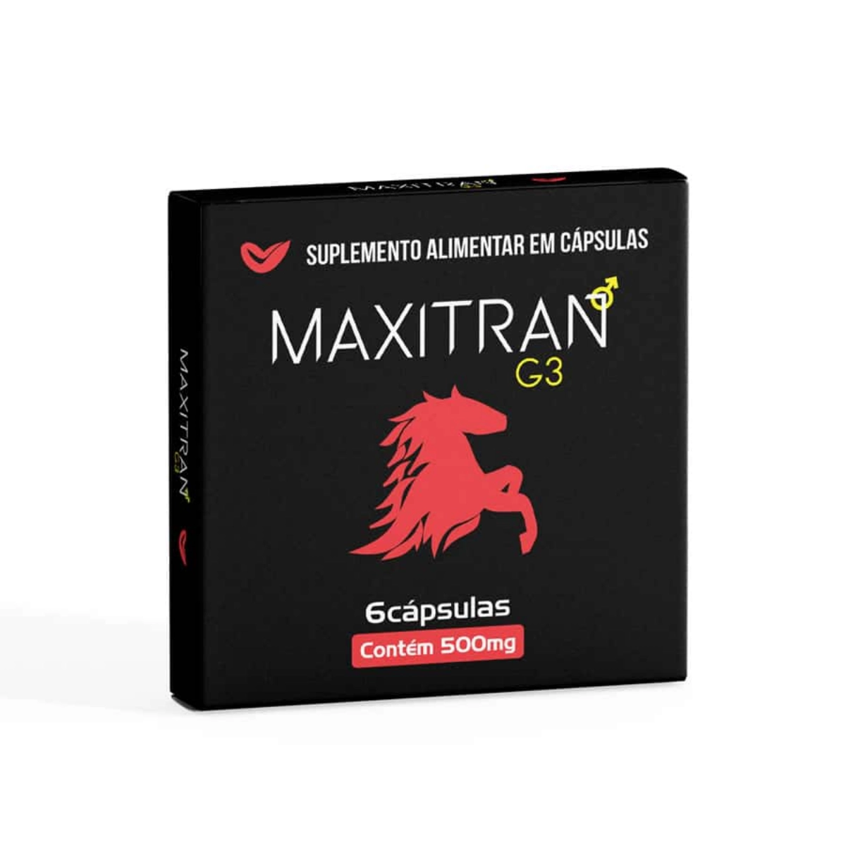 SUPLEMENTO MAXITRAN G3 500MG COM 6 CAPSULAS MUWIZ