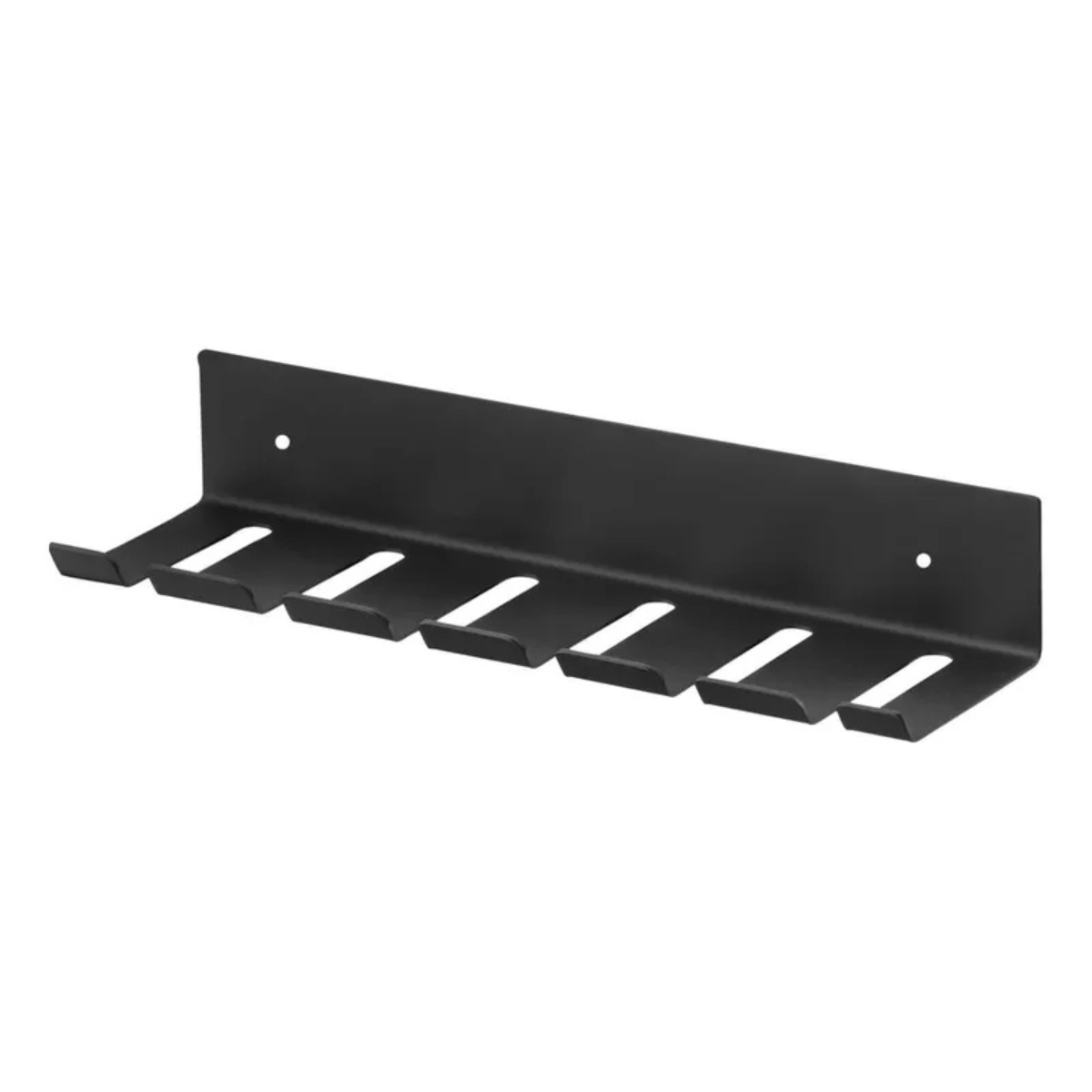 SUPORTE DE PAREDE PARA 6 ESPETOS DE CHURRASCO 26CM SCHMITT PRETO FOSCO