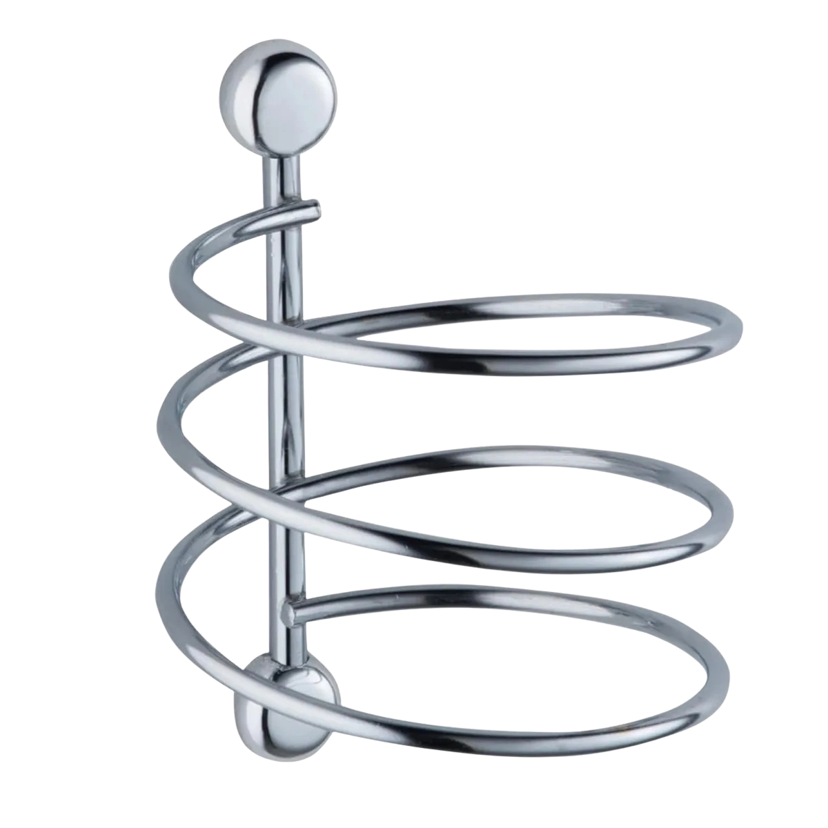 SUPORTE DE PAREDE PARA SECADOR DE CABELOS CROMADO SCHMITT 