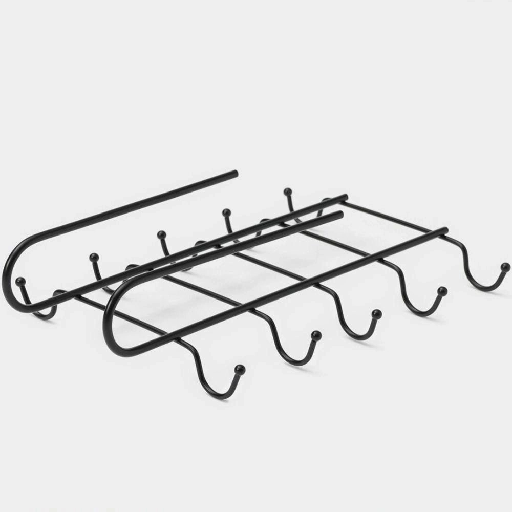 Suporte para 8 Xícaras Schmitt Inox Preto