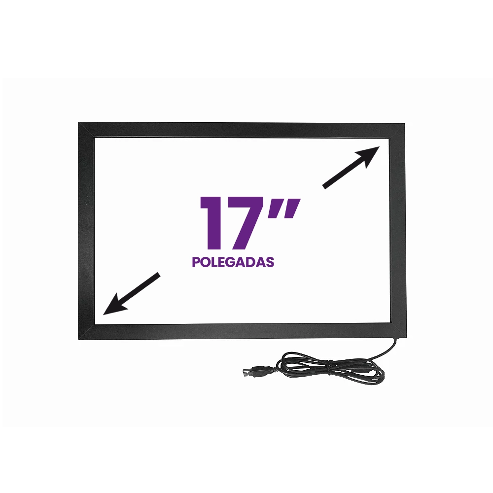 Tela Moldura Touch Screen Infravermelho 17" 4:3 10 Toques
