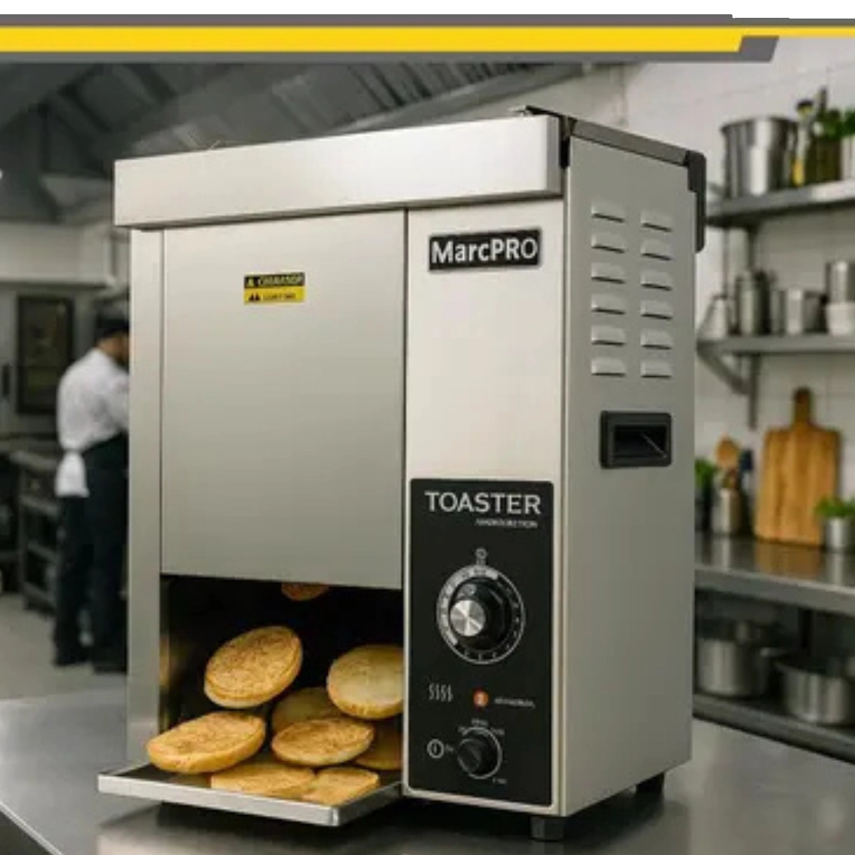 TOASTADOR  DE PAO VERTICAL MARCPRO 220V MARCHESONI
