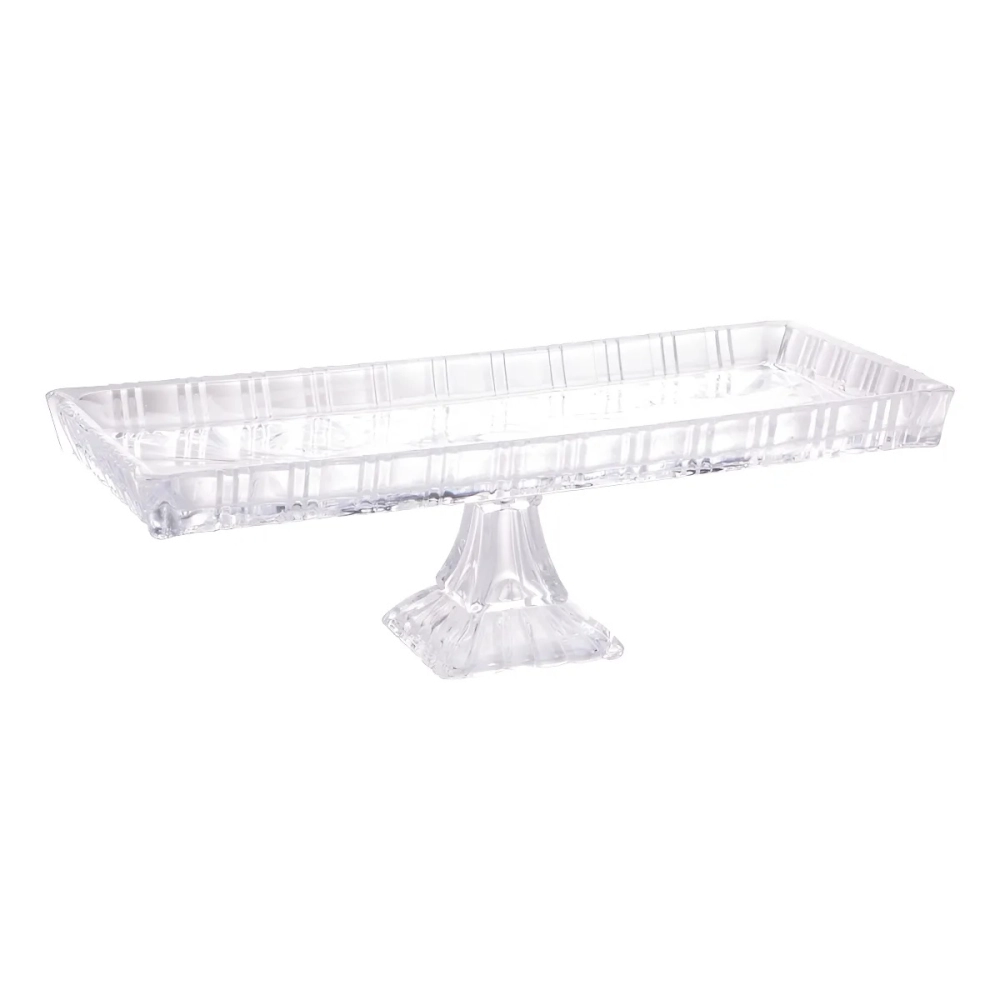 TRAVESSA COM PE DE CRISTAL DE CHUMBO DRAGON LYOR 34X15X10,5 TRAVESSA COM PE DE CRISTAL DE CHUMBO DRAGON LYOR 34X15X10,5