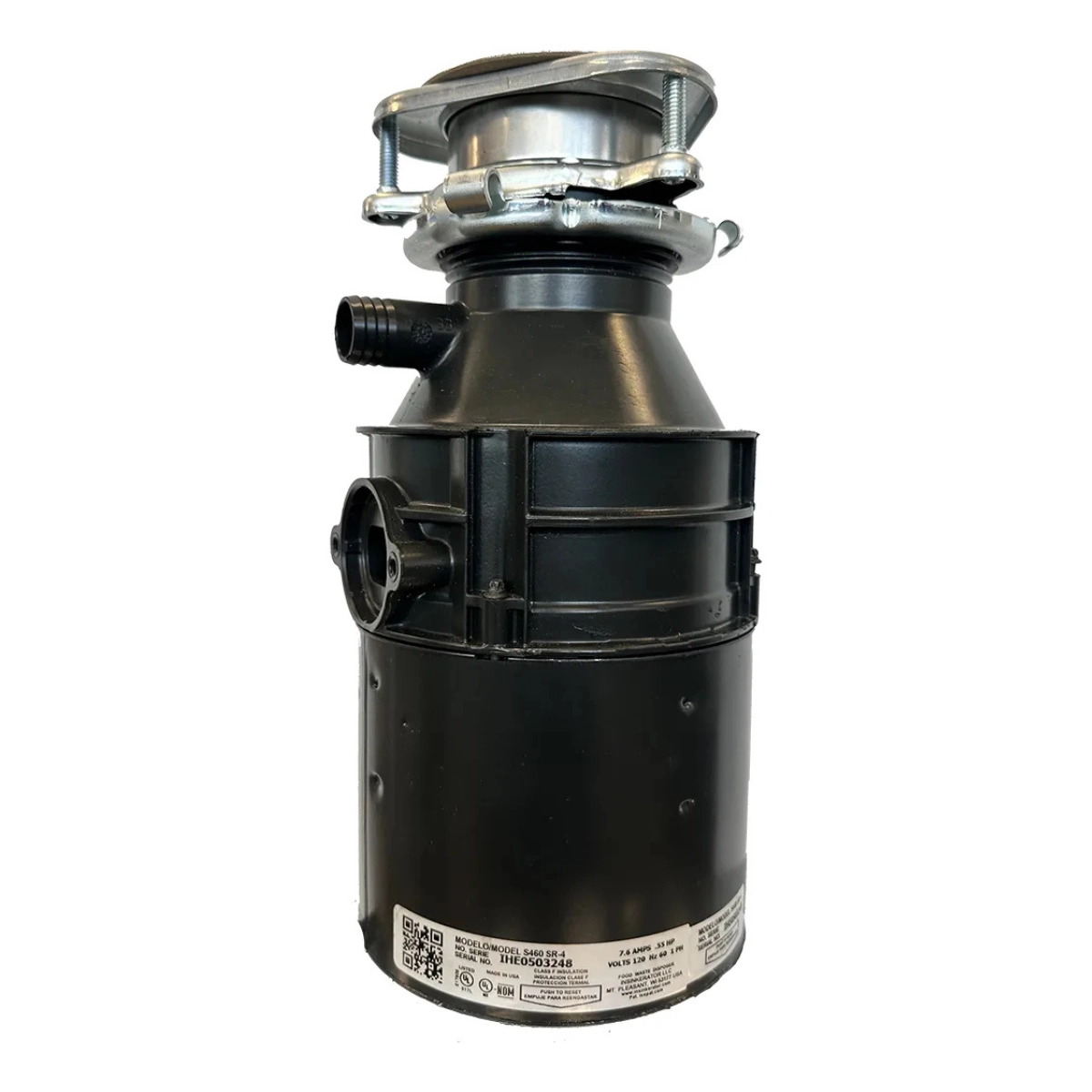 TRITURADOR DE ALIMENTOS PIA INSINKERATOR 220V STANDARD 460 ECOLÓGICO PRETO