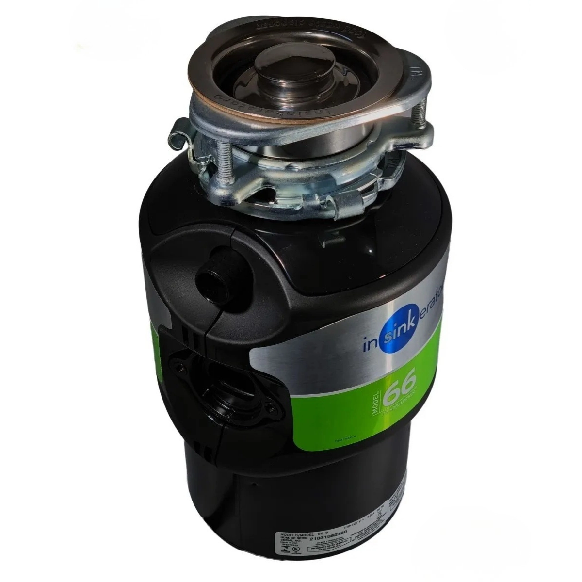 TRITURADOR DE RESÍDUOS ALIMENTARES MODELO 66 127V PRETO INSINKERATOR TRITURADOR DE RESÍDUOS ALIMENTARES MODELO 66 127V PRETO INSINKERATOR