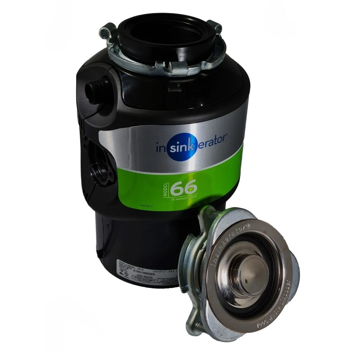 TRITURADOR DE RESÍDUOS ALIMENTARES MODELO 66 127V PRETO INSINKERATOR TRITURADOR DE RESÍDUOS ALIMENTARES MODELO 66 127V PRETO INSINKERATOR