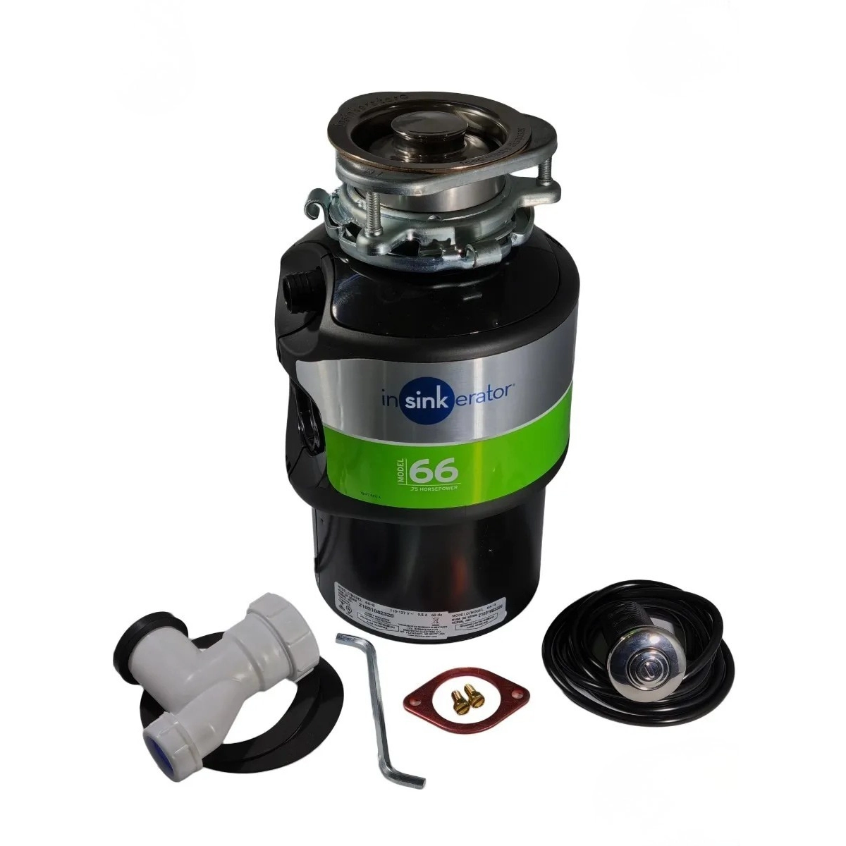 TRITURADOR DE RESÍDUOS ALIMENTARES MODELO 66 127V PRETO INSINKERATOR TRITURADOR DE RESÍDUOS ALIMENTARES MODELO 66 127V PRETO INSINKERATOR