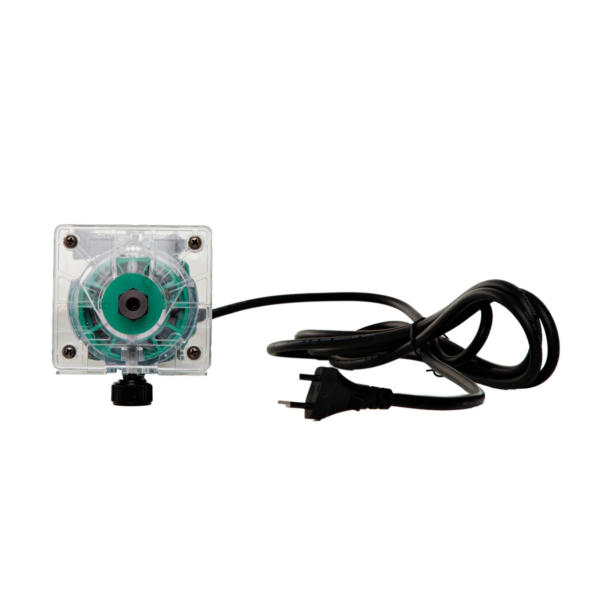 Tupia Manual 1/4'' 530W Base Acrilica Transparente 220V 