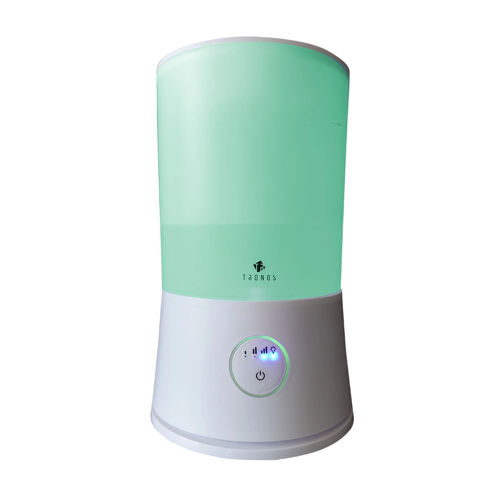 UMIDIFICADOR E AROMATIZADOR DE AR ULTRASSÔNICO C/LED TOUCH TRONOS 4L - BIVOLT