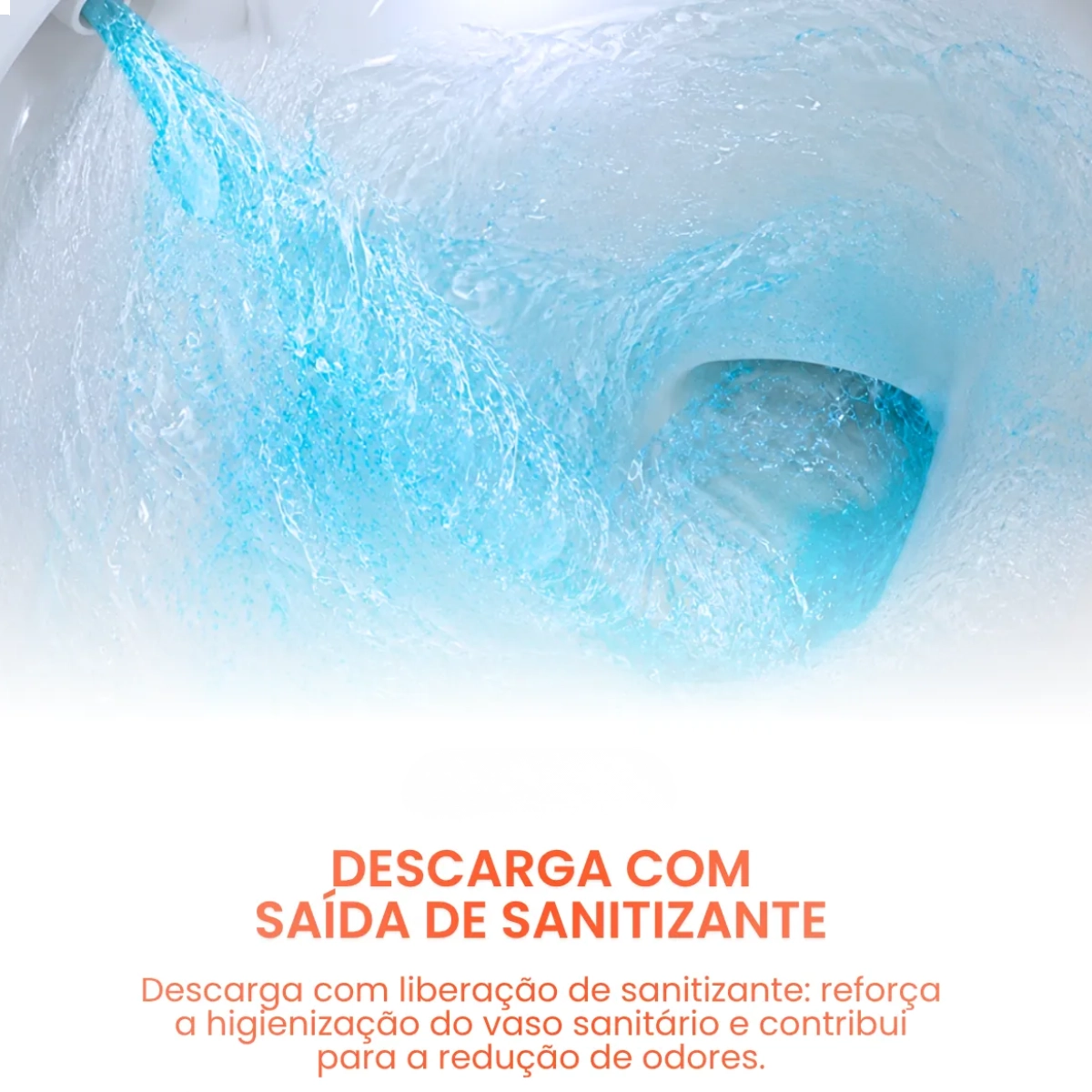 VASO SANITÁRIO SMART INTELIGENTE DIGITAL LED MULTIFUNÇÕES COM CONTROLE