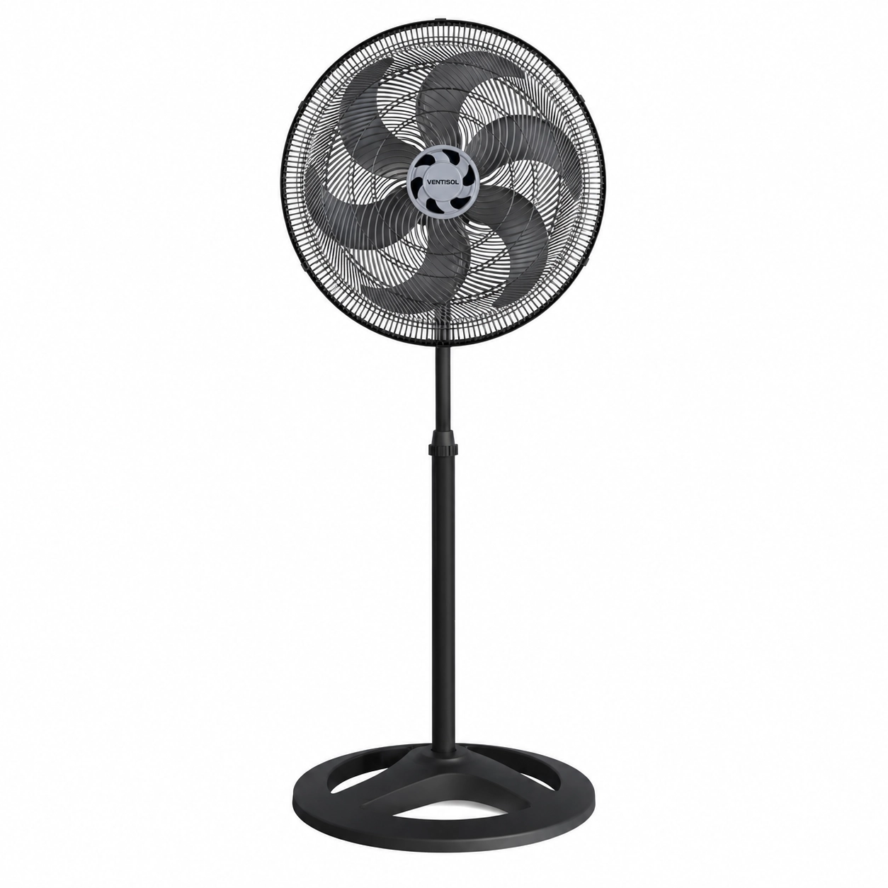 VENTILADOR DE COLUNA VENTISOL TURBO 50CM 6 PÁS OSCILANTE 127V PRETO PREMIUM VENTILADOR DE COLUNA VENTISOL TURBO 50CM 6 PÁS OSCILANTE 127V PRETO PREMIUM