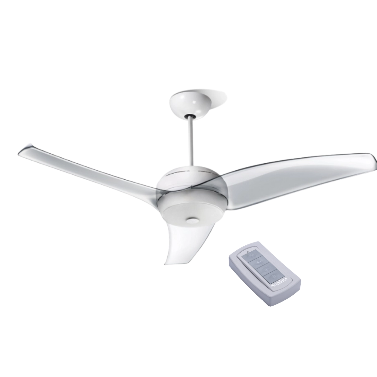 VENTILADOR DE TETO LATINA VT673 CONTROLE REMOTO CRISTAL 127V VENTILADOR DE TETO LATINA VT673 CONTROLE REMOTO CRISTAL 127V