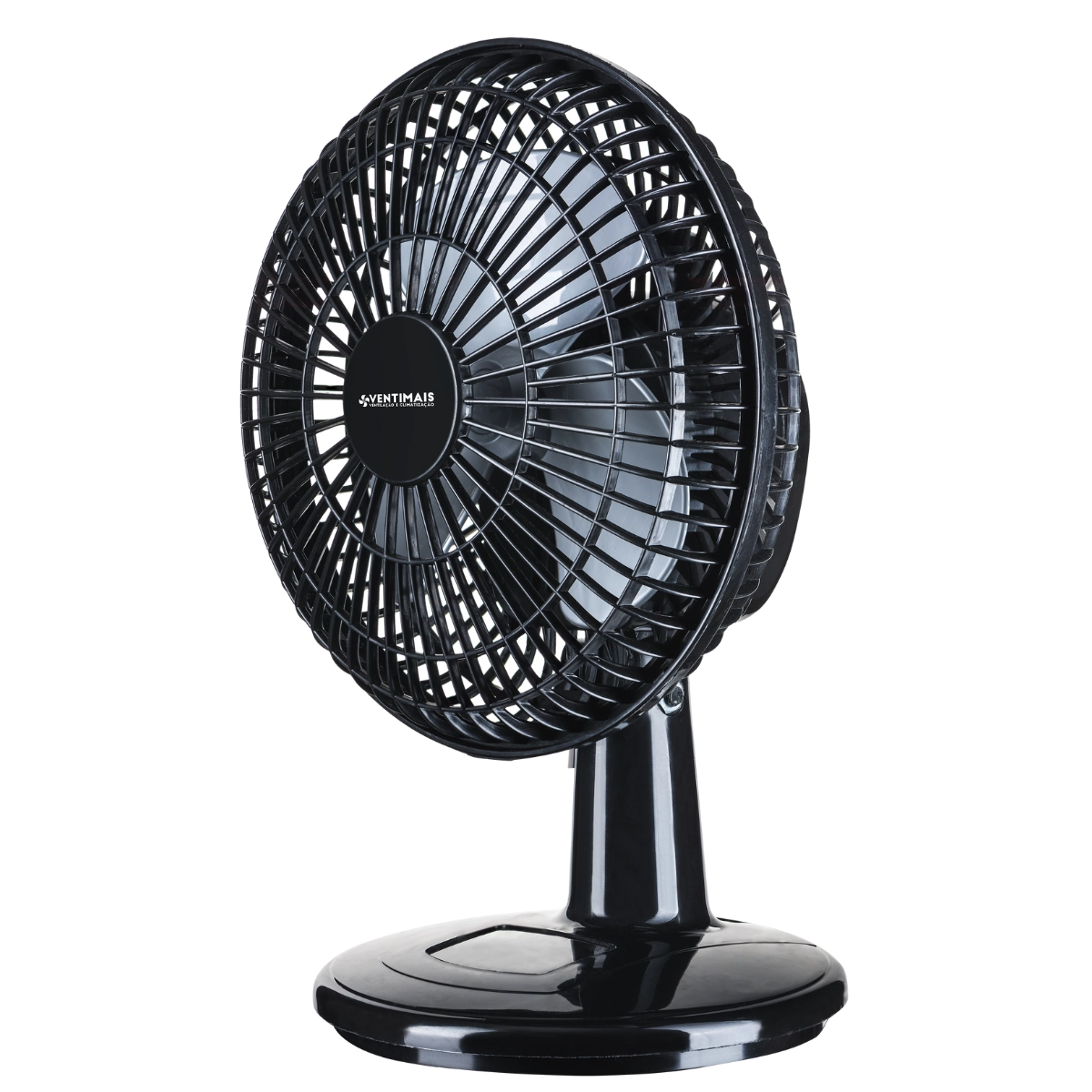 Ventilador Mini Turbo 20cm Preto/prata 127v Ventimais