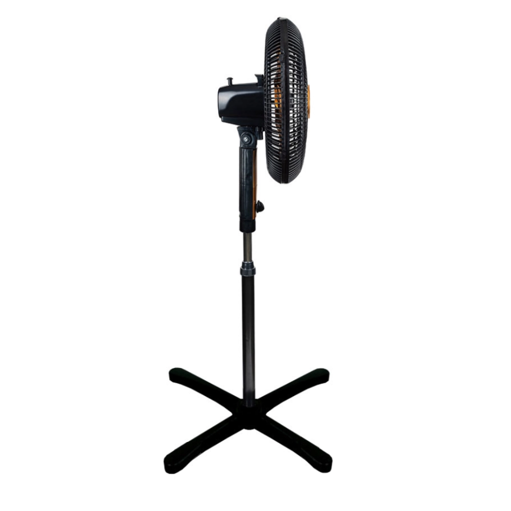 Ventilador Pedestal Coluna Turbo Com 6 Pás 40cm Preto 220V