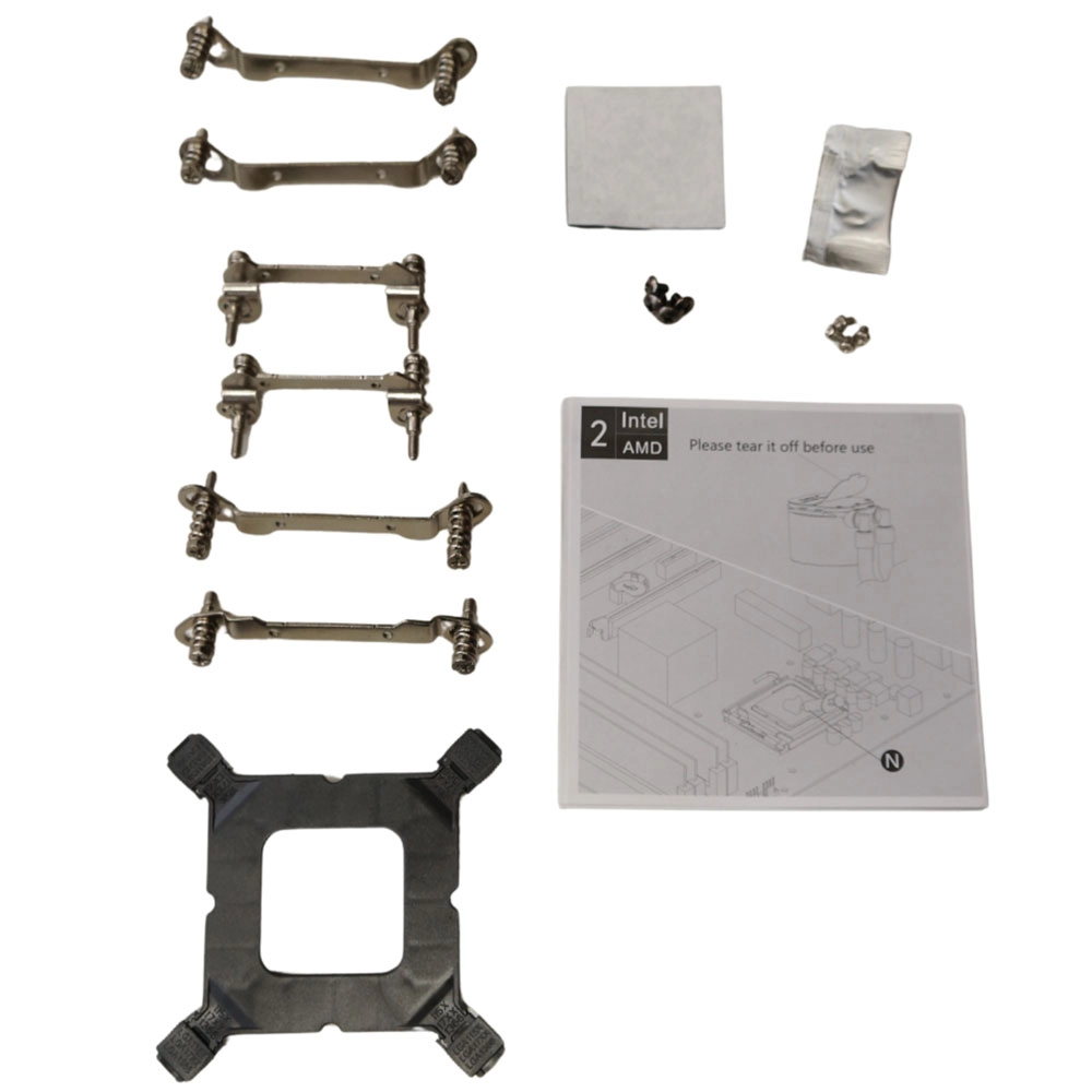 WATER COOLER BRAZILPC CL-SA2401 TDP 250W 1700RPM LED 240MM (115x/1200/1700)